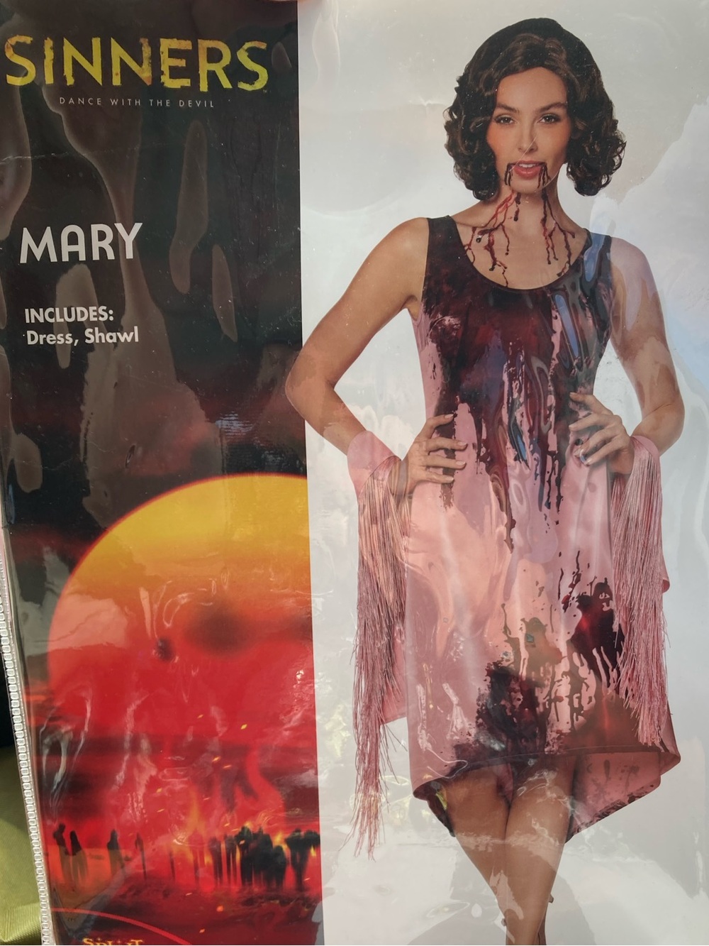 Sinners Mary Bloody Dress Costume - Spirit - Adult New medium